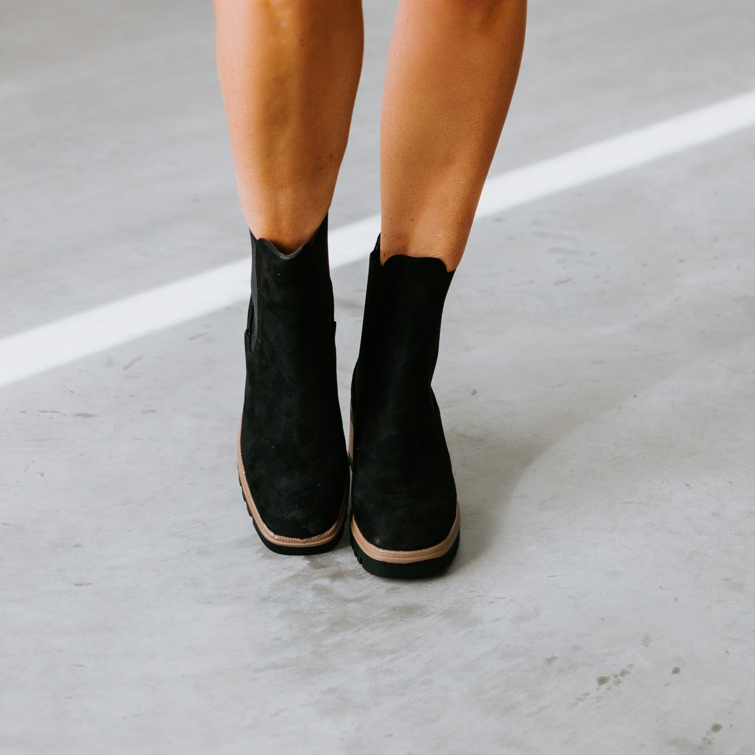 Avah Lug Platform Boots