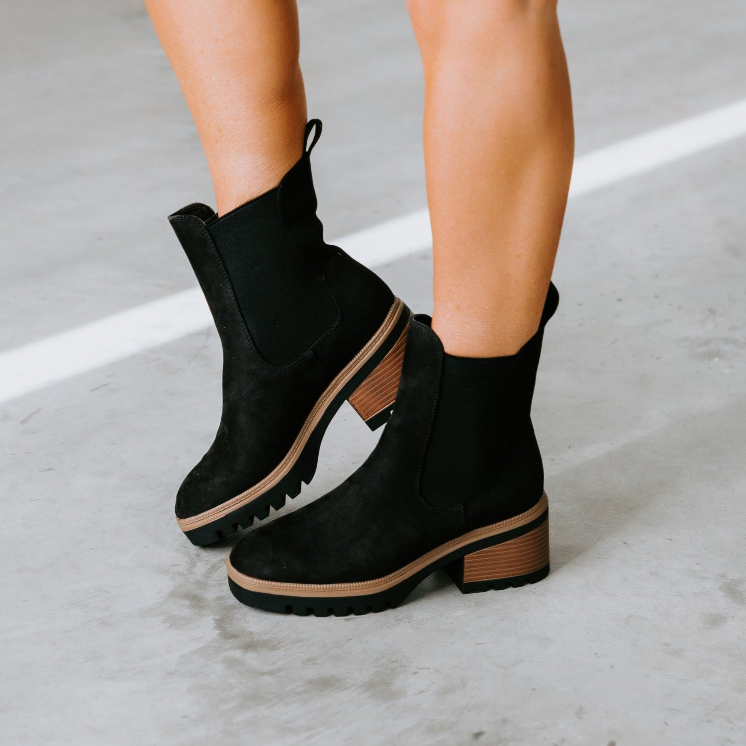 Avah Lug Platform Boots