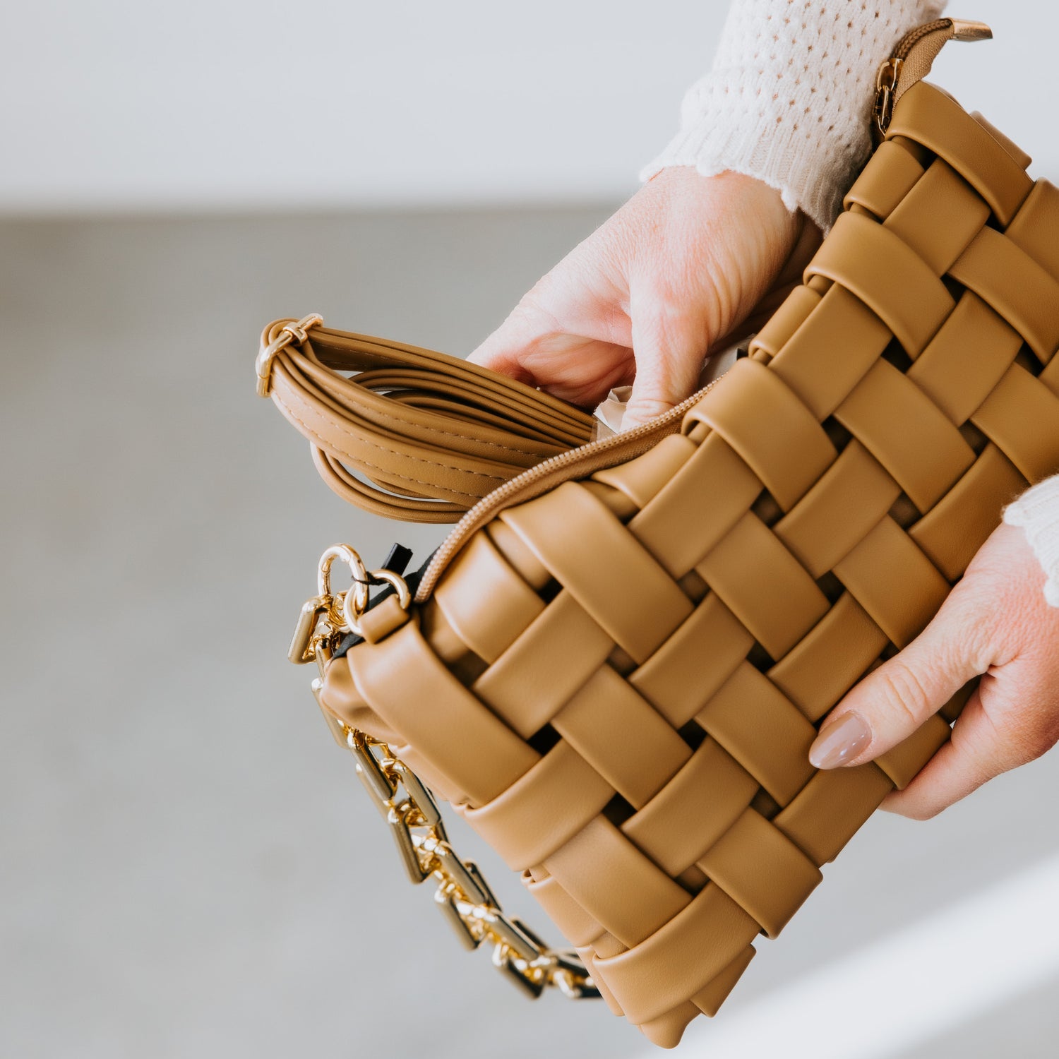 Daphne Braided Crossbody Bag