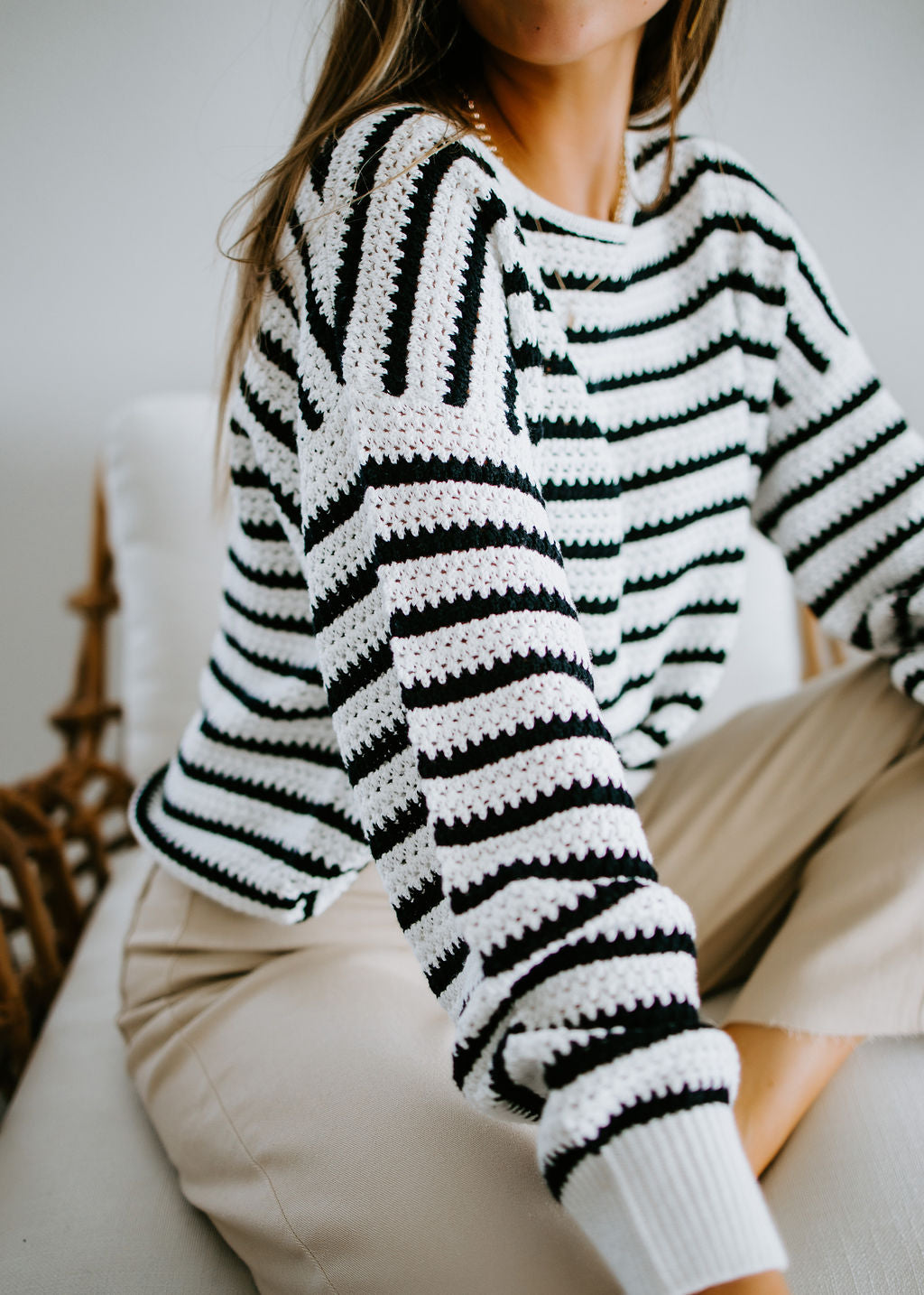 Bennie Striped Sweater