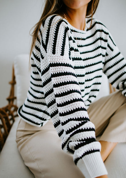 Bennie Striped Sweater