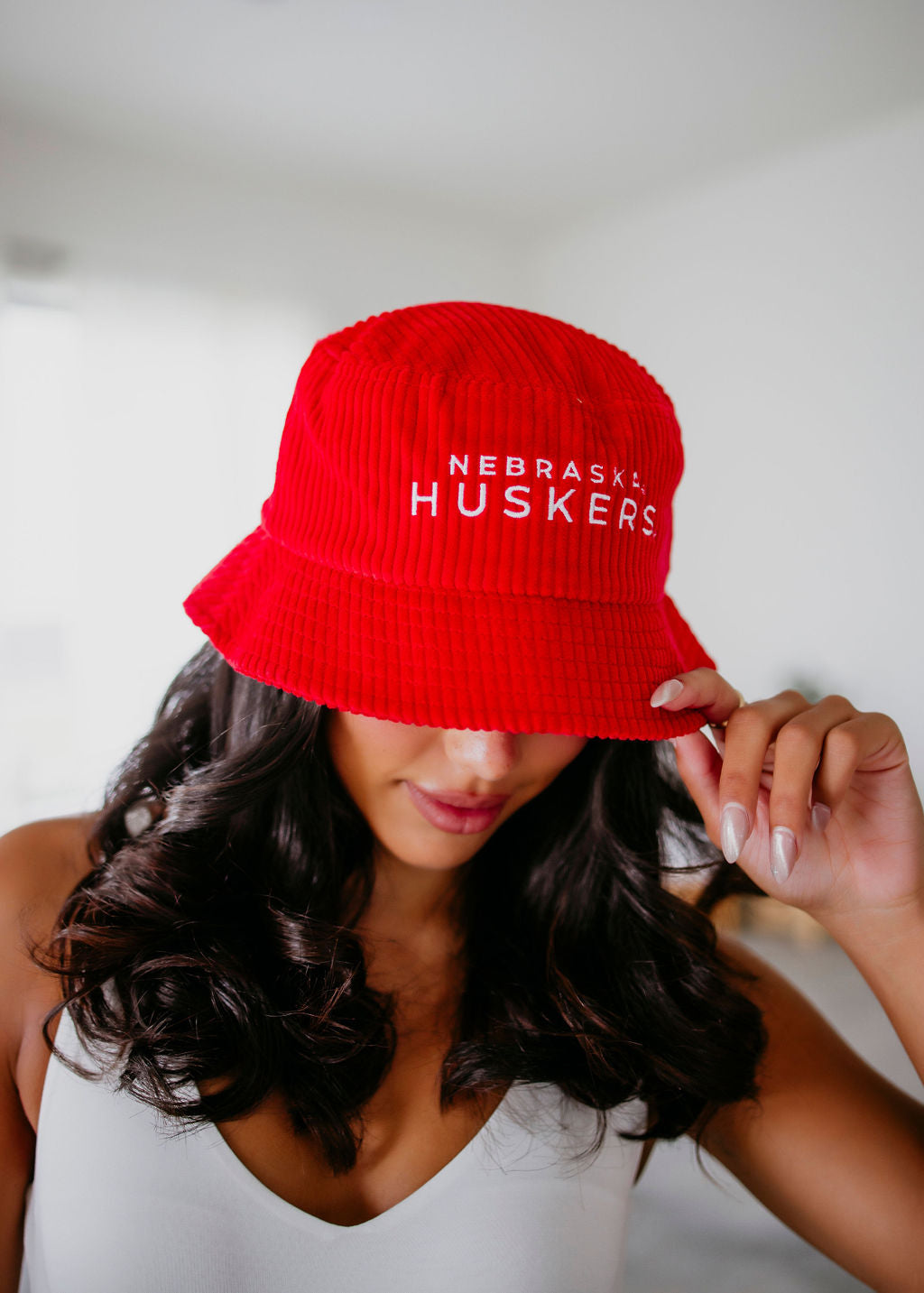 Nebraska Corded Bucket Hat