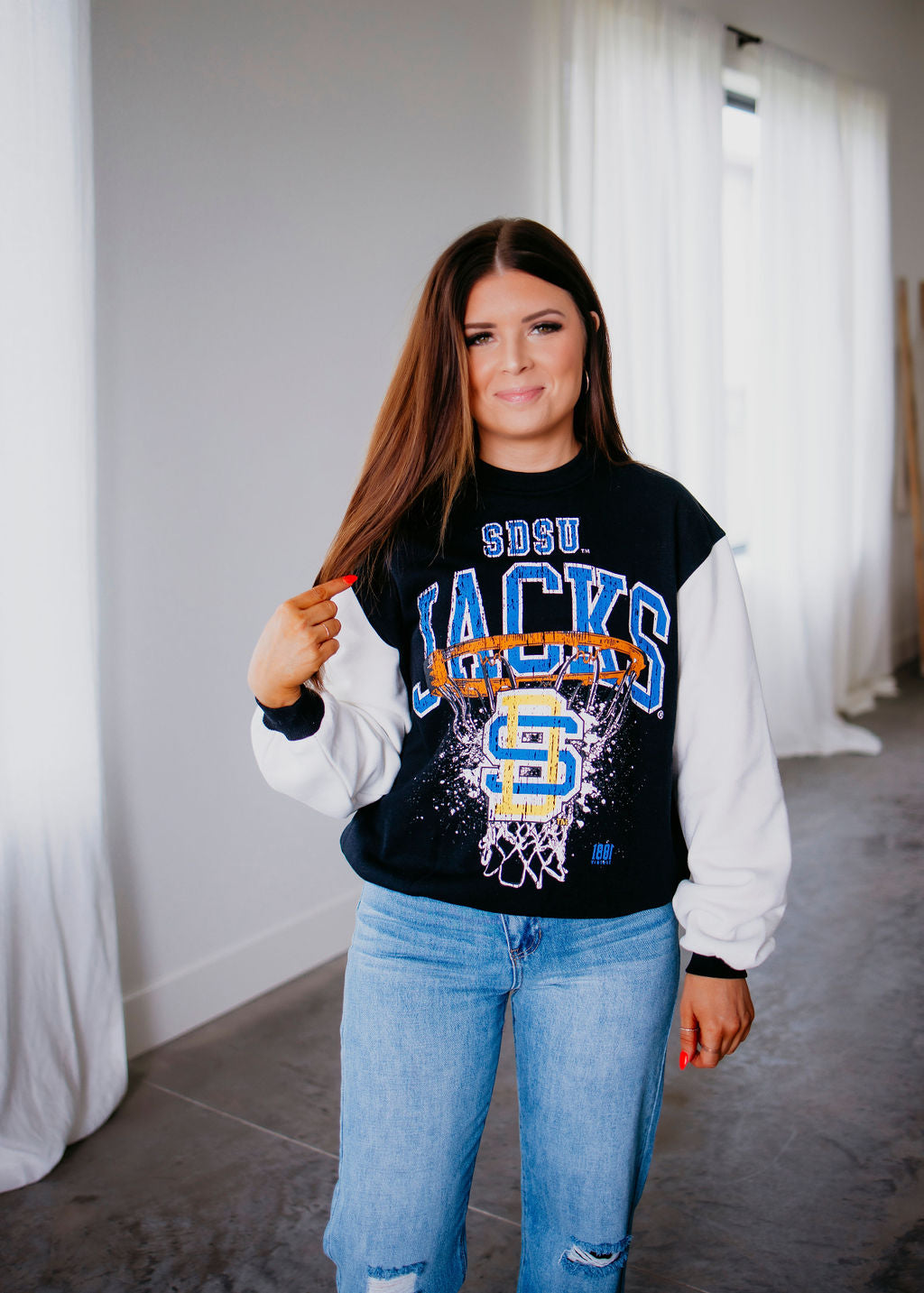 SDSU Basketball Crewneck