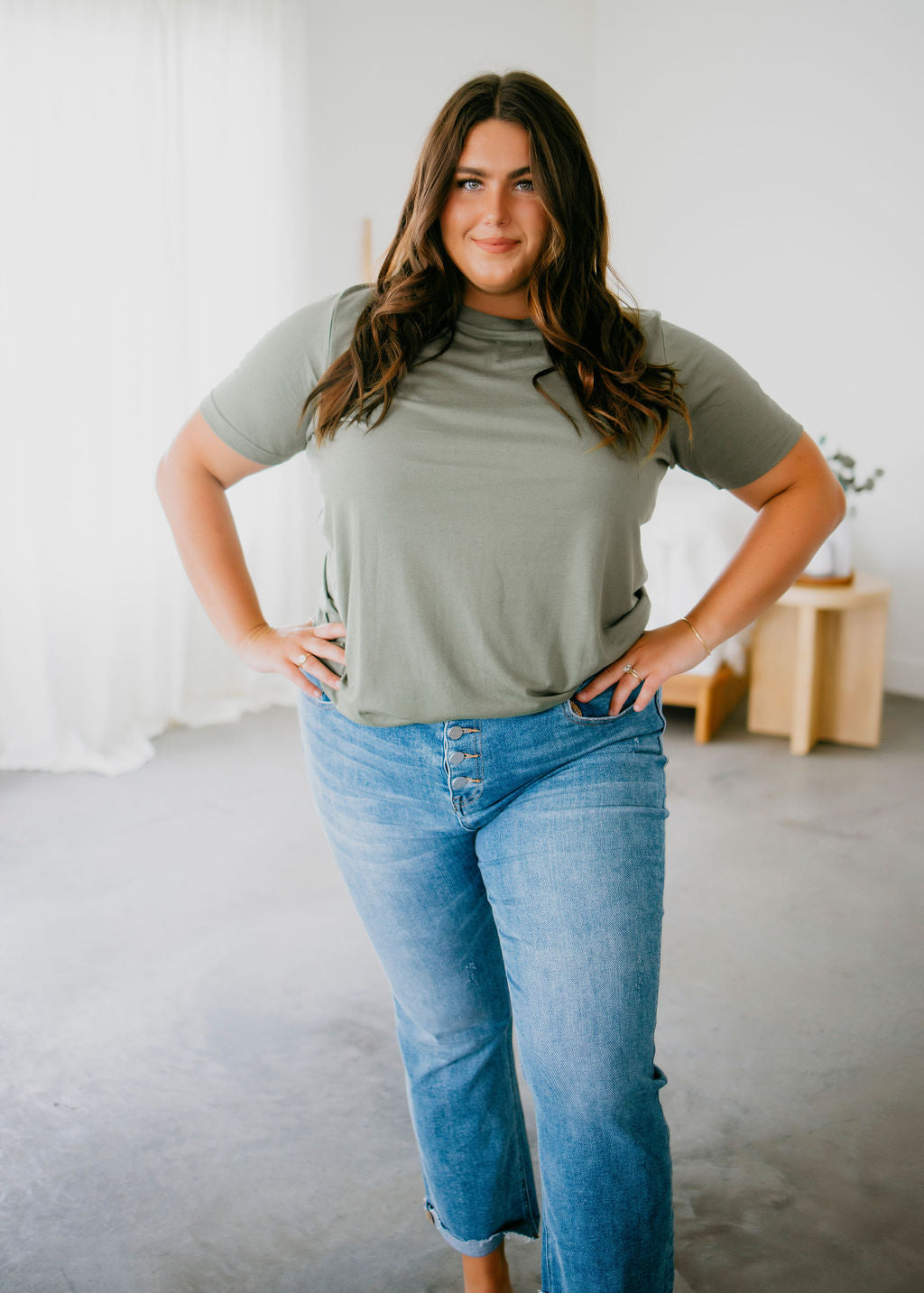 Not So Basic Basic Tee by Lily & Lottie