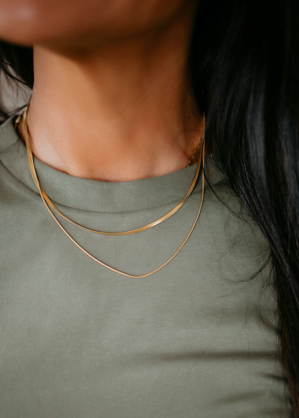 image of Jaxen Double Layer Necklace