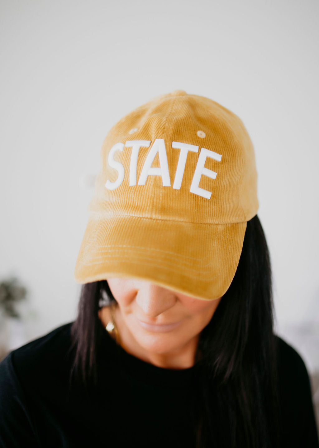 State Corded Baseball Cap