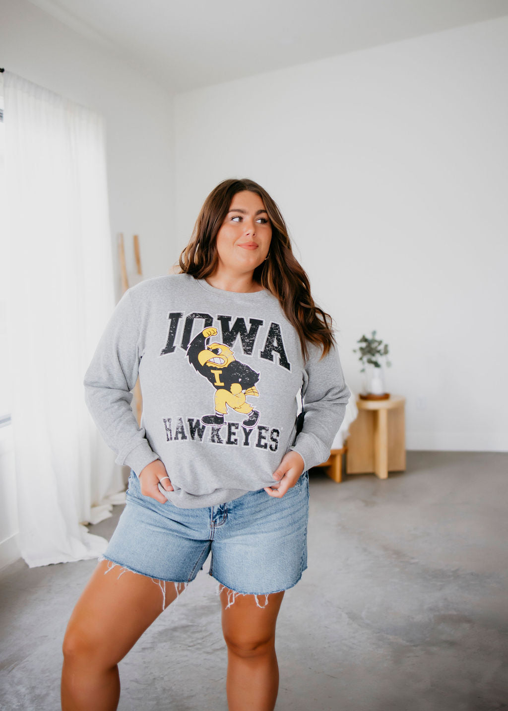 Iowa Hawkeyes Graphic Pullover