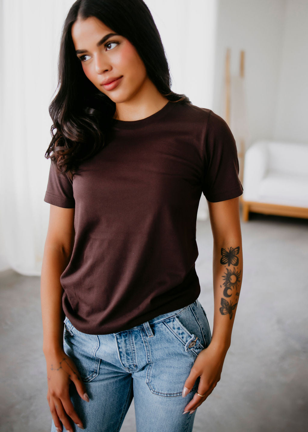 Not So Basic Basic Tee by Lily & Lottie