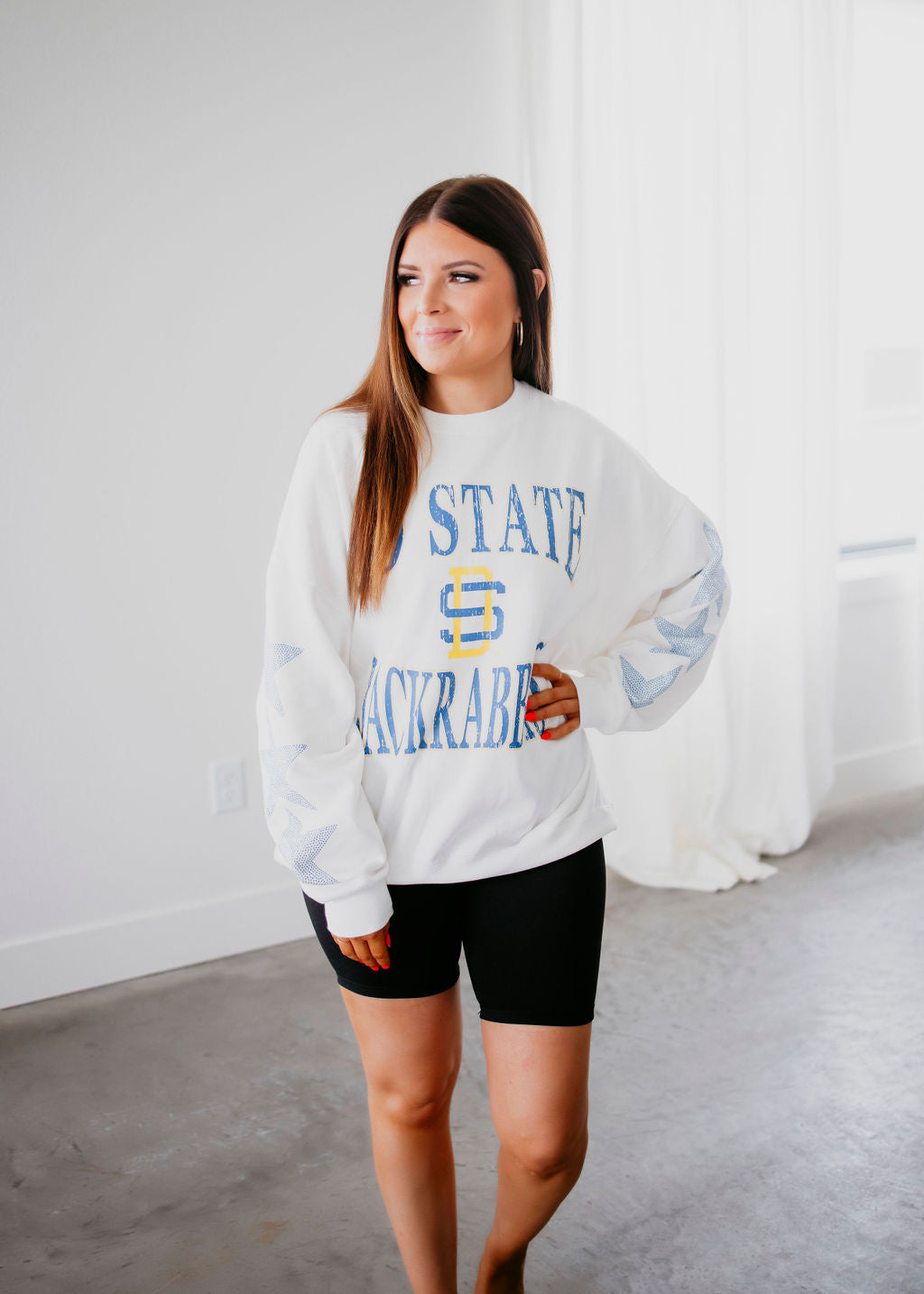 SDSU Star Graphic Crewneck