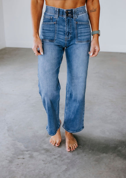 Jolee Saige Straight Jean product view