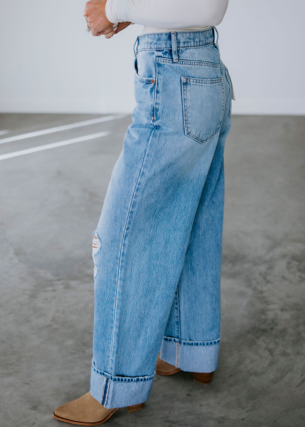 Jaidan Hidden Baggy Jeans