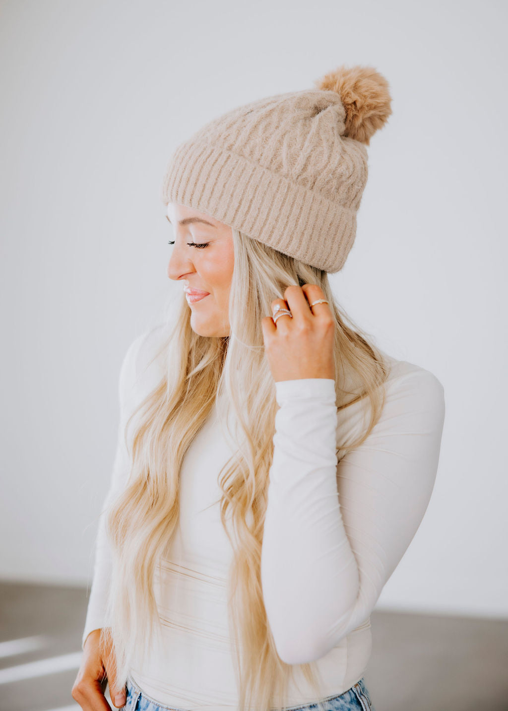 Warm Fuzzies Pom Beanie
