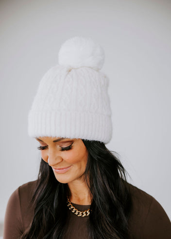 Warm Fuzzies Pom Beanie
