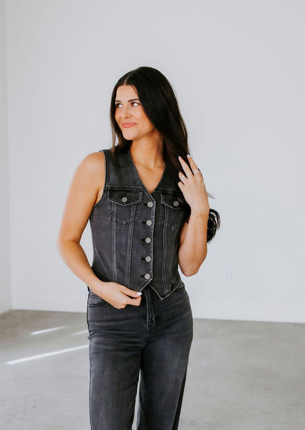 Felicity Denim Vest product view