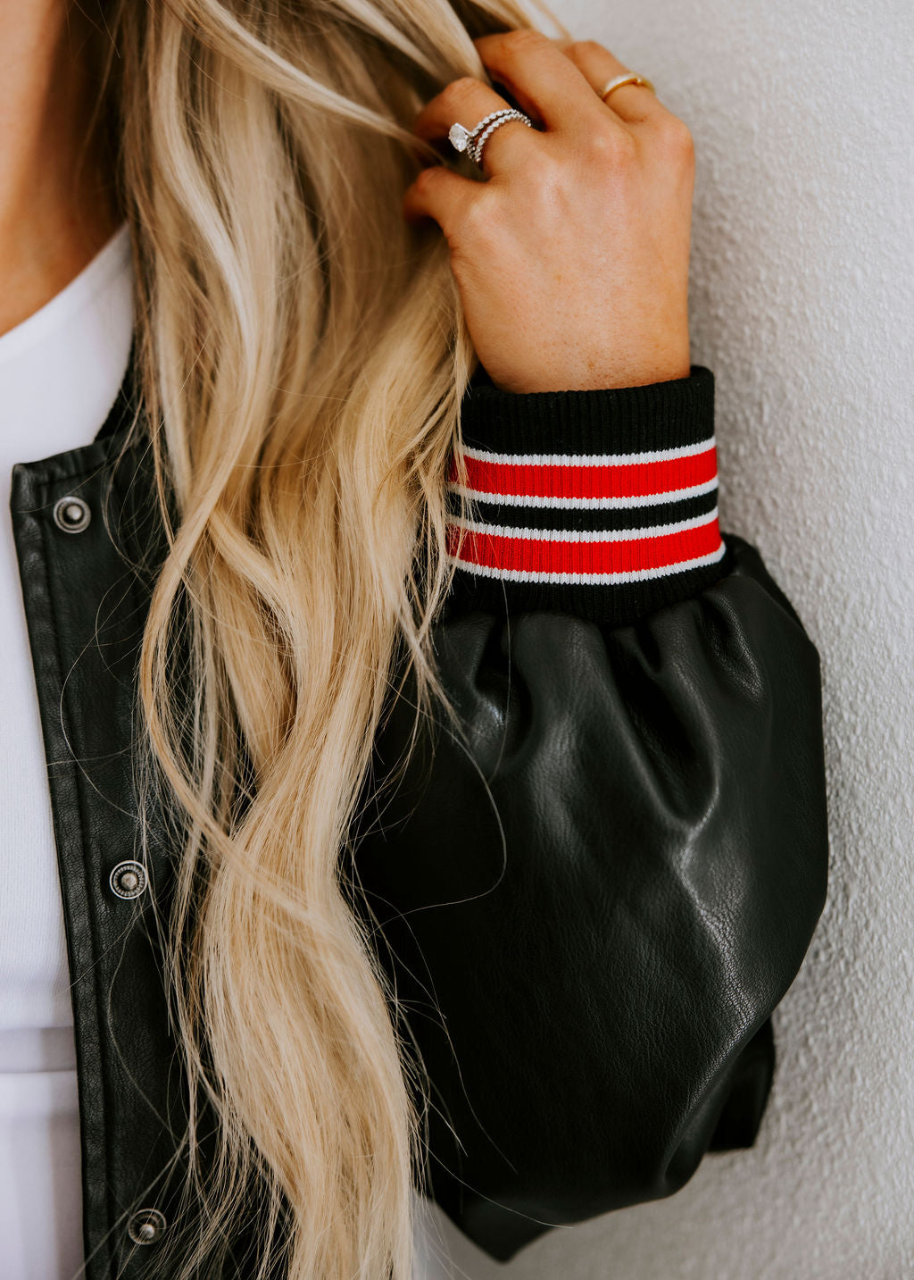 Karey Varsity Bomber Jacket