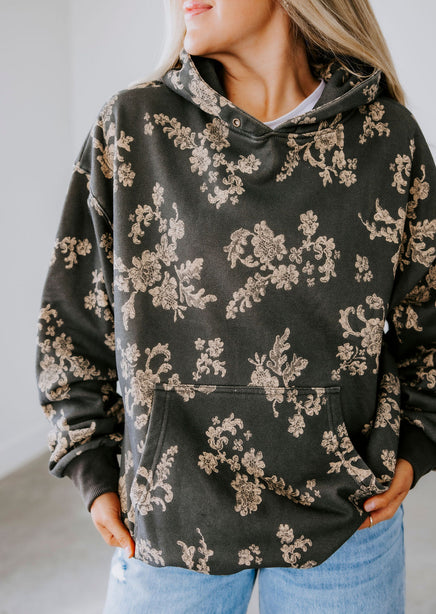 Lexe Floral Hoodie product view