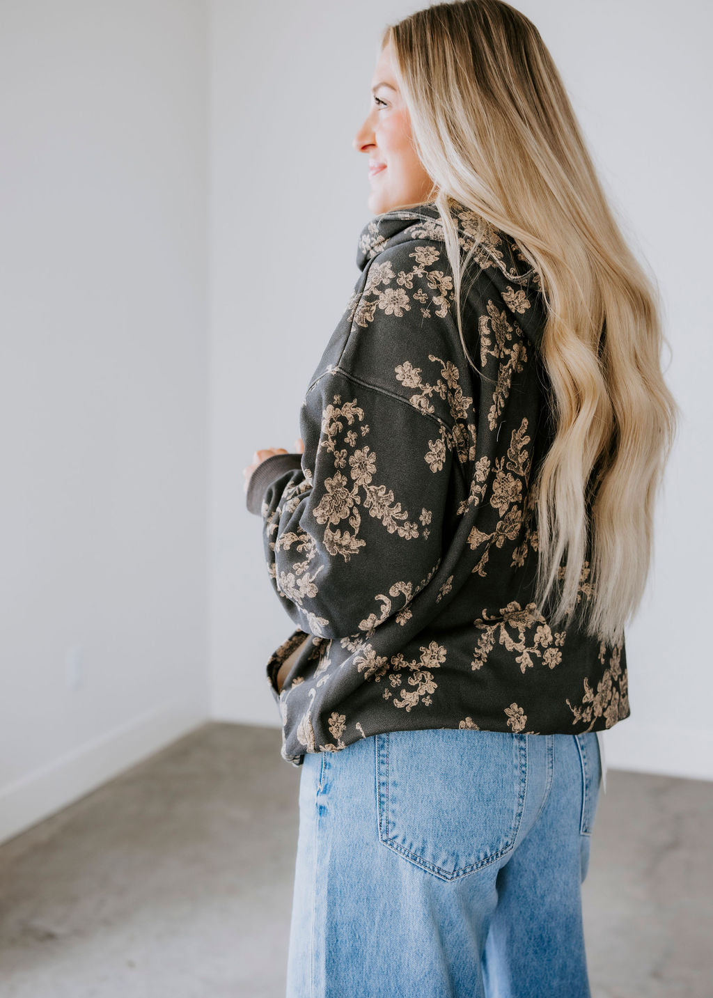 Lexe Floral Hoodie