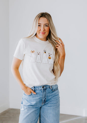 Trick or Treat Dog Graphic Tee