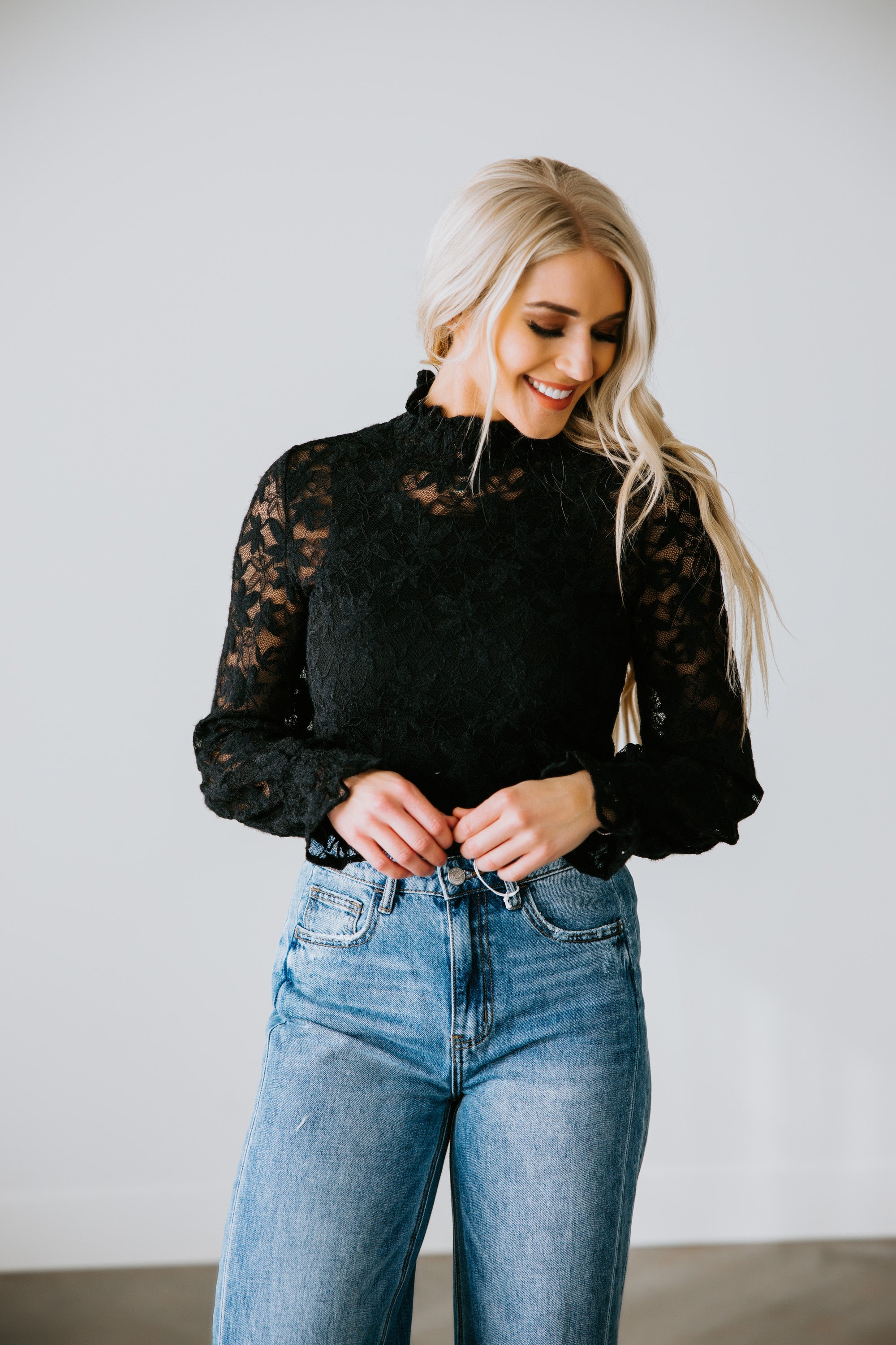 image of Fynn Mesh Blouse