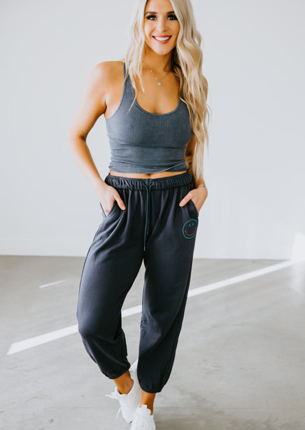 Cheer Up Graphic Joggers