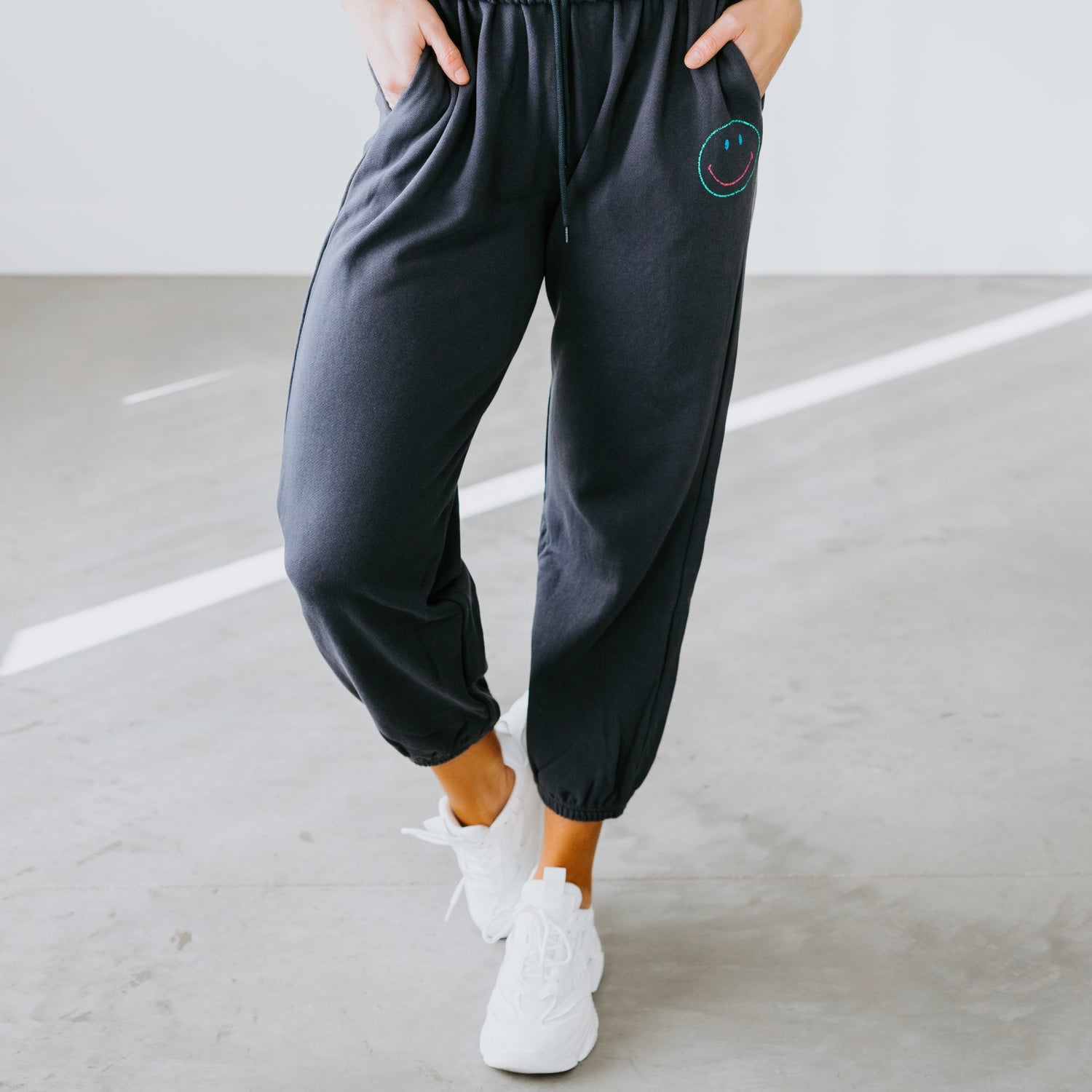 Cheer Up Graphic Joggers