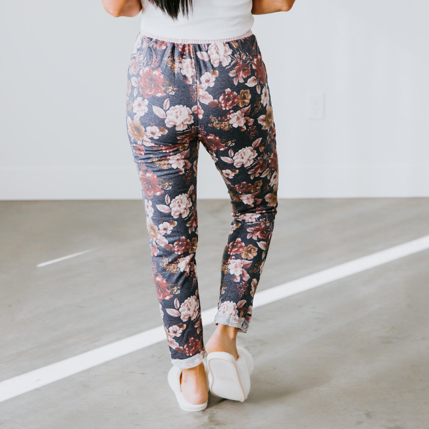 Chrissy Floral Jogger Pants