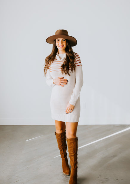 Desi Turtleneck Sweater Dress