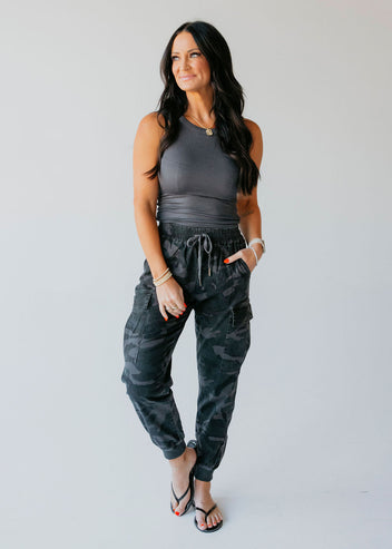 Rainey Camo Cargo Joggers