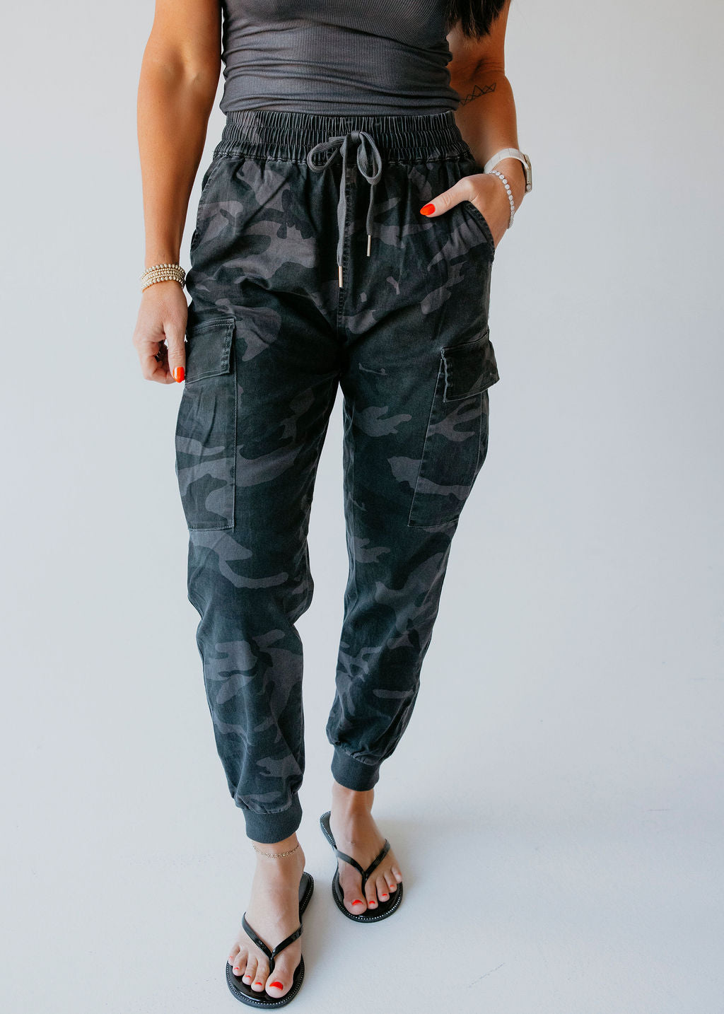 Rainey Camo Cargo Joggers