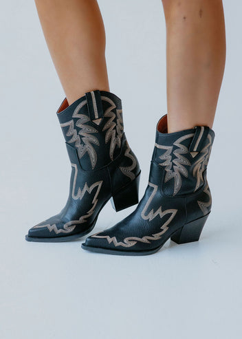 Nate Embroidered Boots