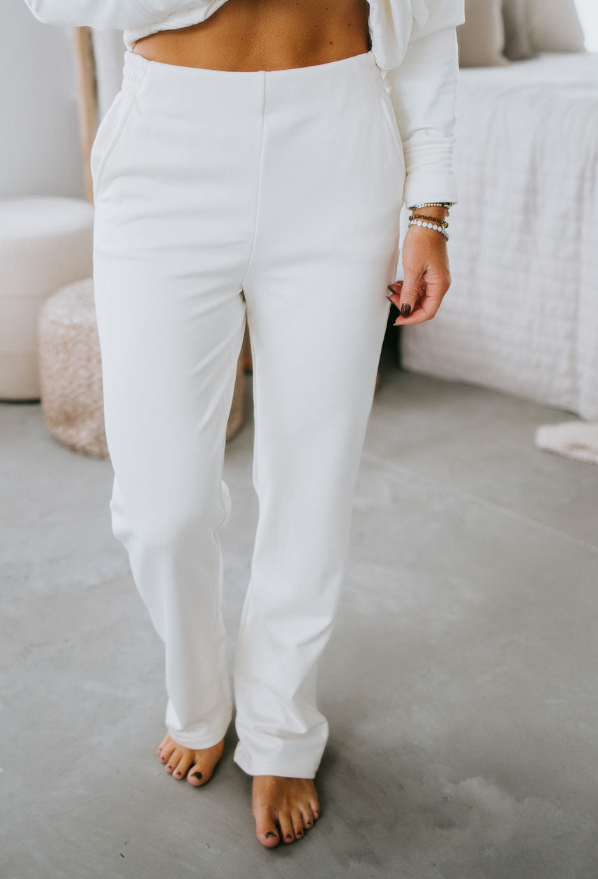 image of Teri Wide Leg Sweatpants