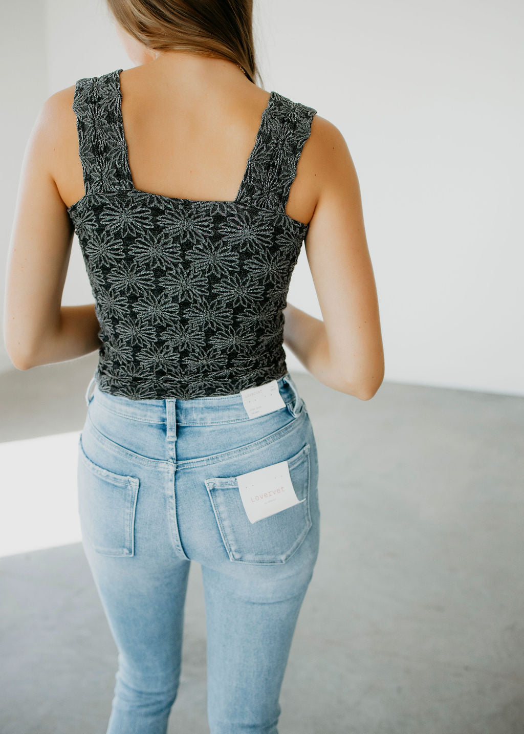 Zinnia Floral Tank