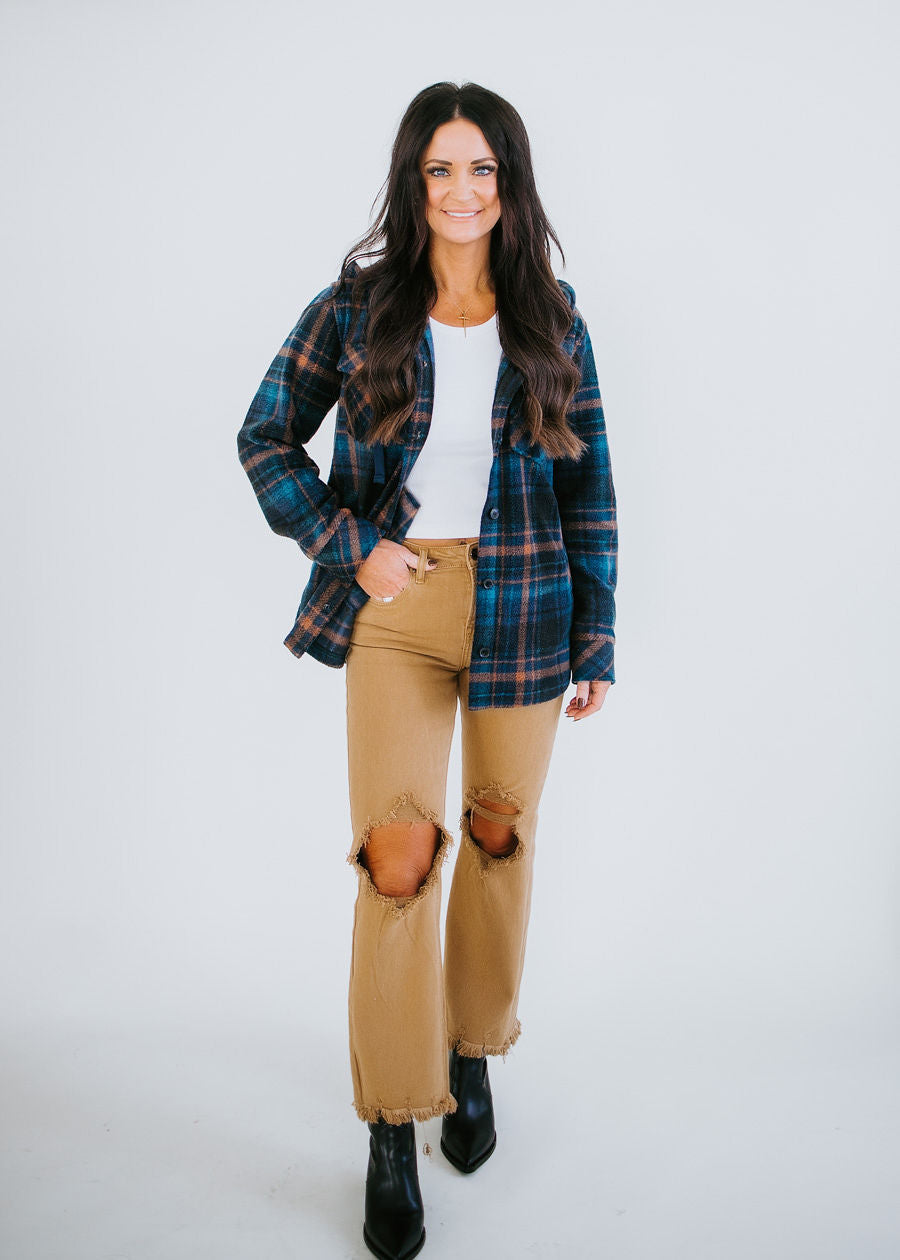 Almira Plaid Jacket