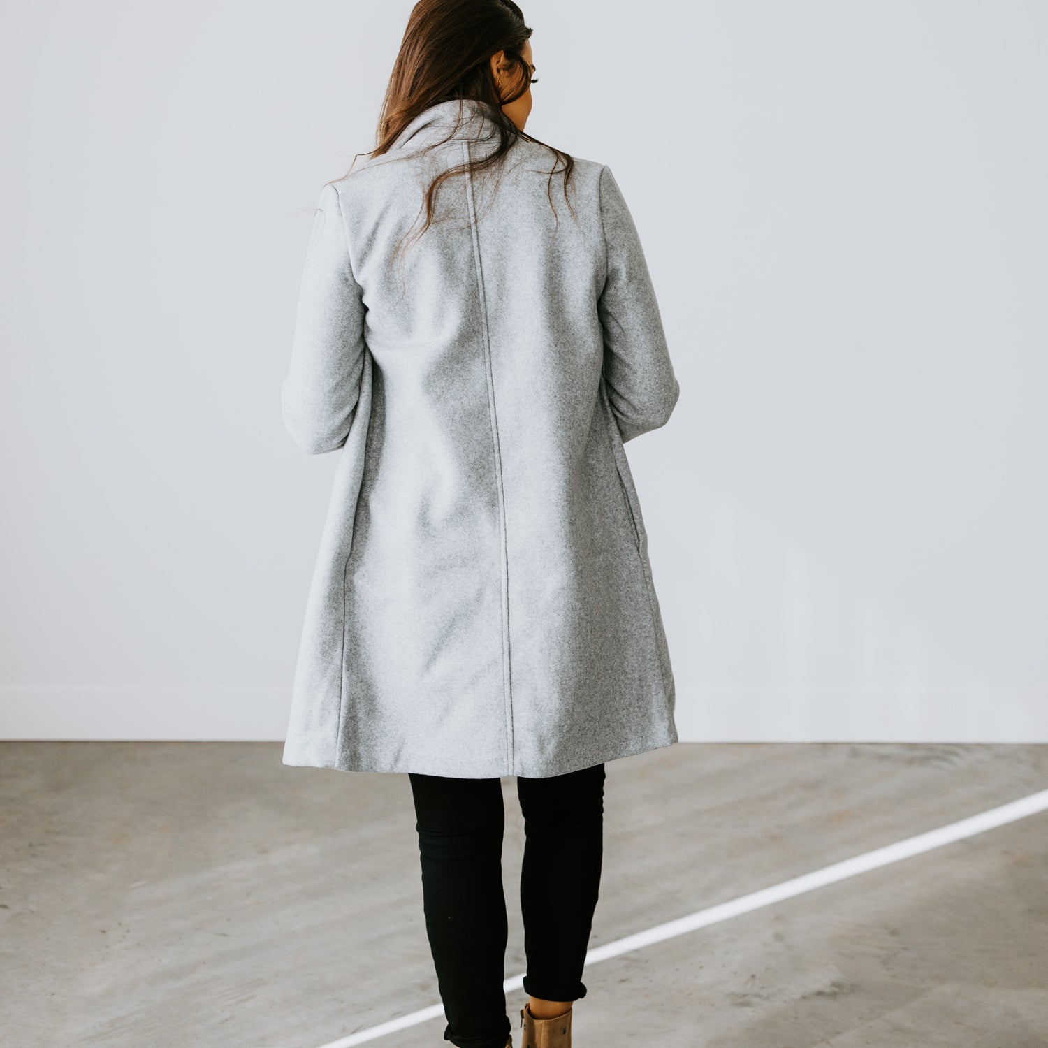 Casey Fleece Longline Coat