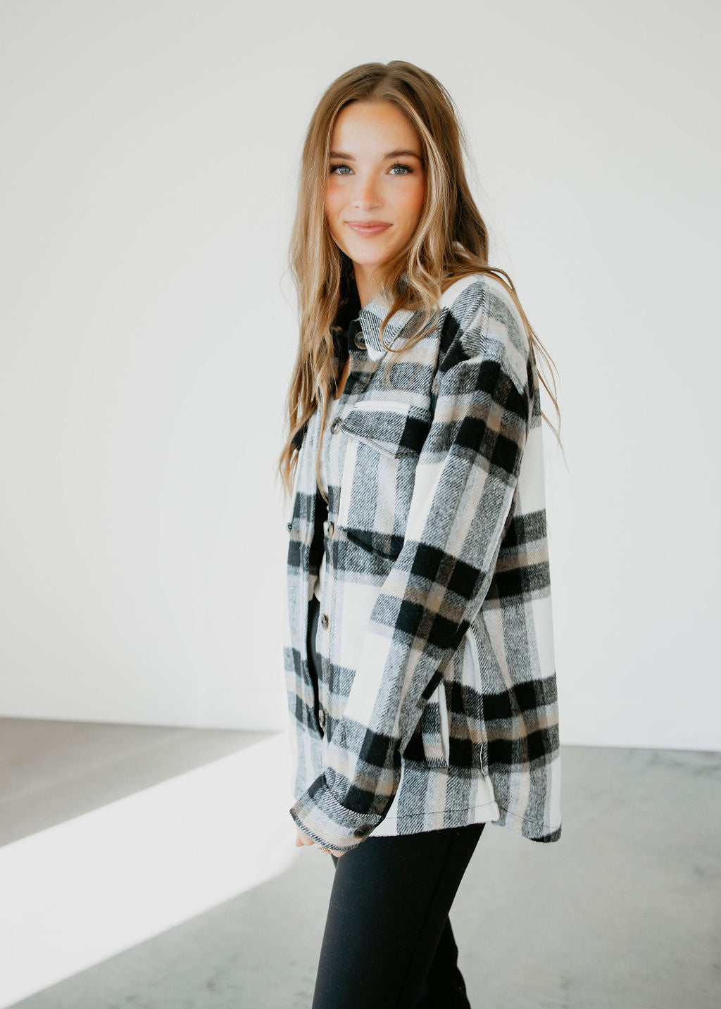 image of Grayson Plaid Shacket