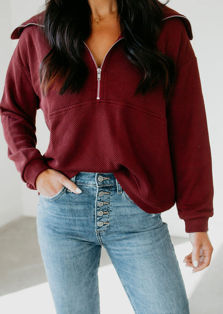 Eliana Quarter Zip Pullover