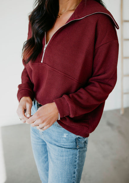 Eliana Quarter Zip Pullover