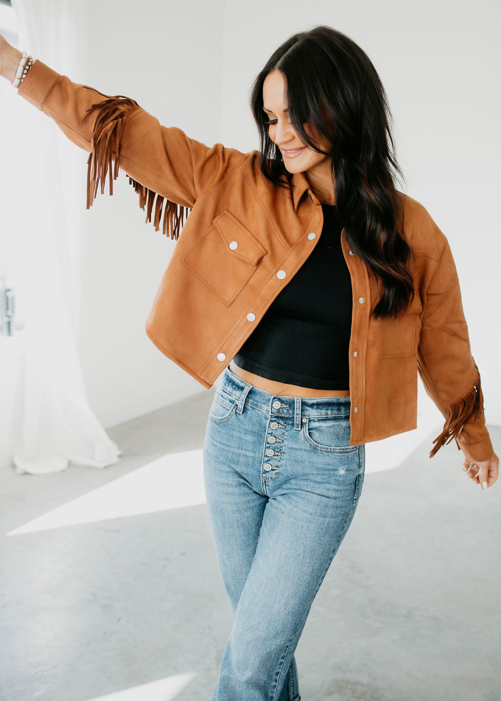 Wendy Fringe Western Jacket