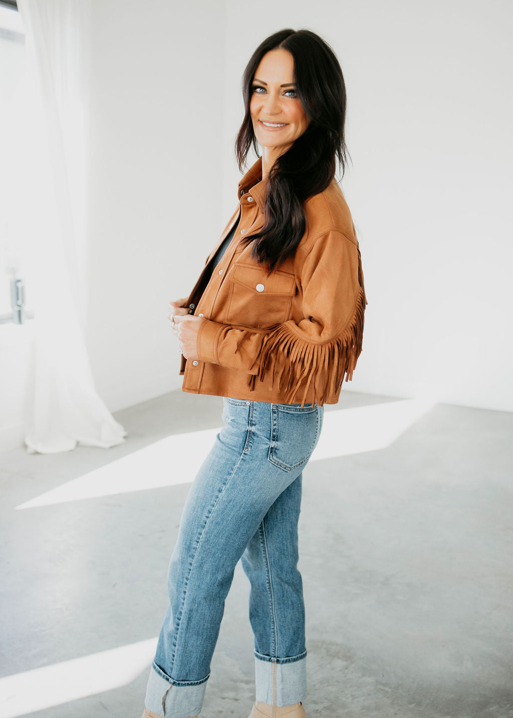 Wendy Fringe Western Jacket