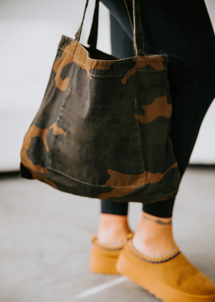 Camo Tote Bag