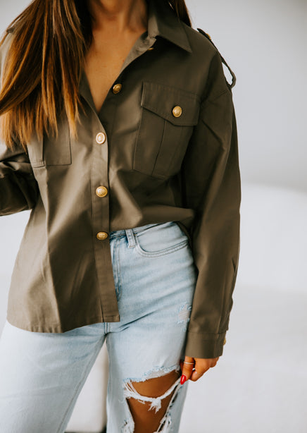 Mercy Button Down Shacket