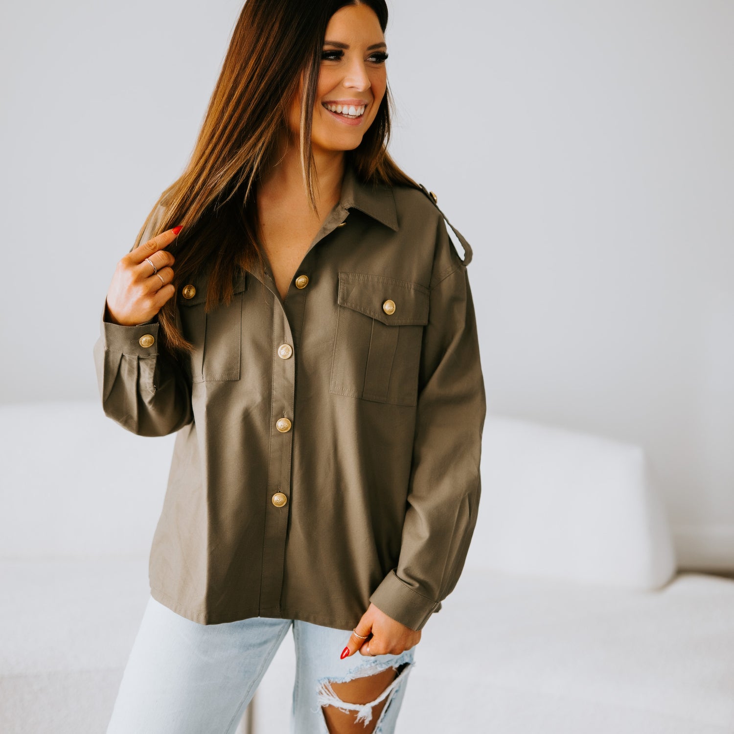 Mercy Button Down Shacket