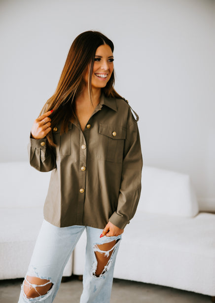 Mercy Button Down Shacket