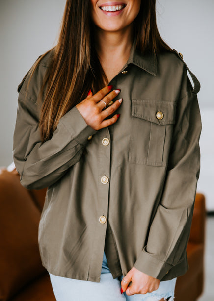 Mercy Button Down Shacket