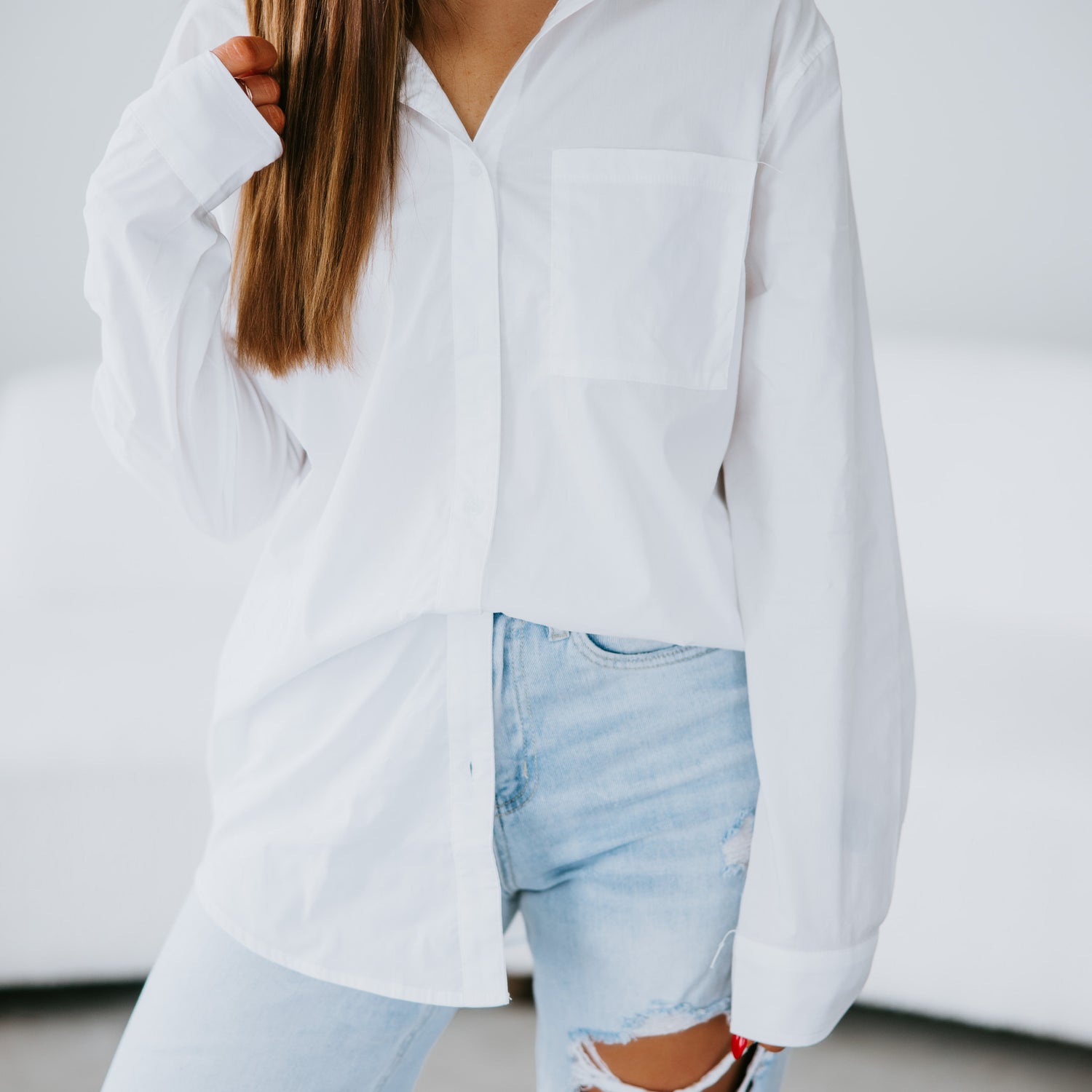 Jayne Button Down Blouse