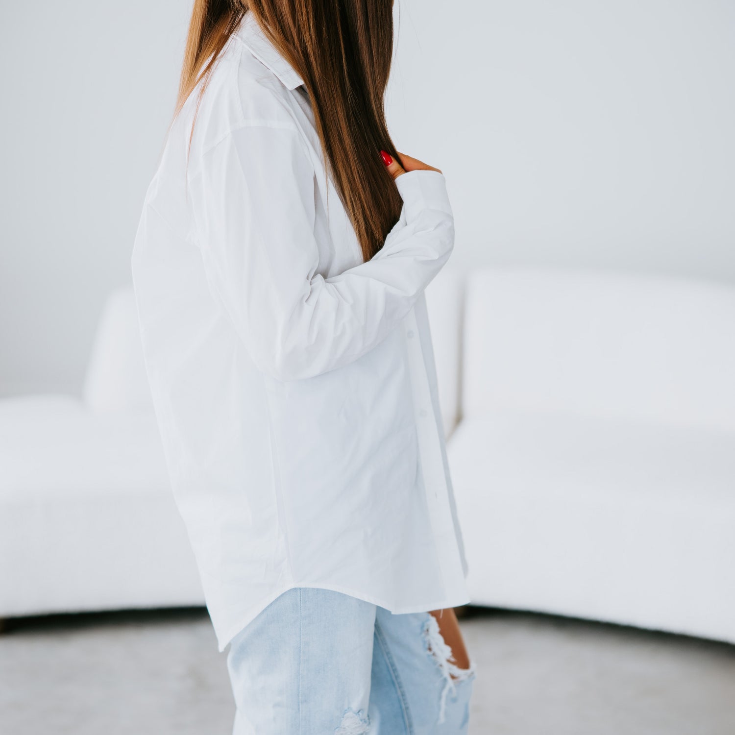 Jayne Button Down Blouse