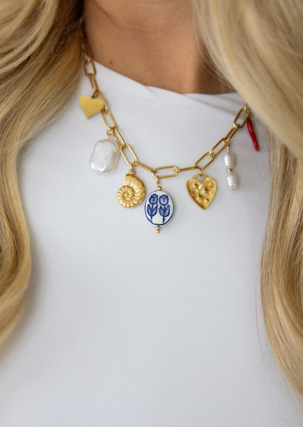 Porcelain Charm Necklace product view