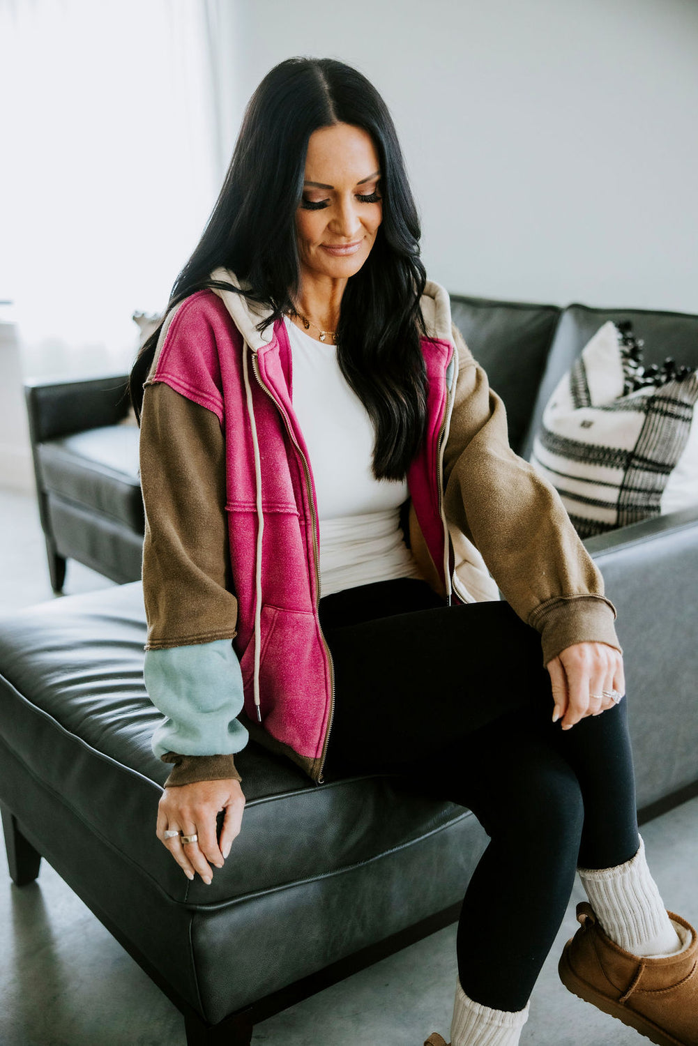 Liora Colorblock Hoodie