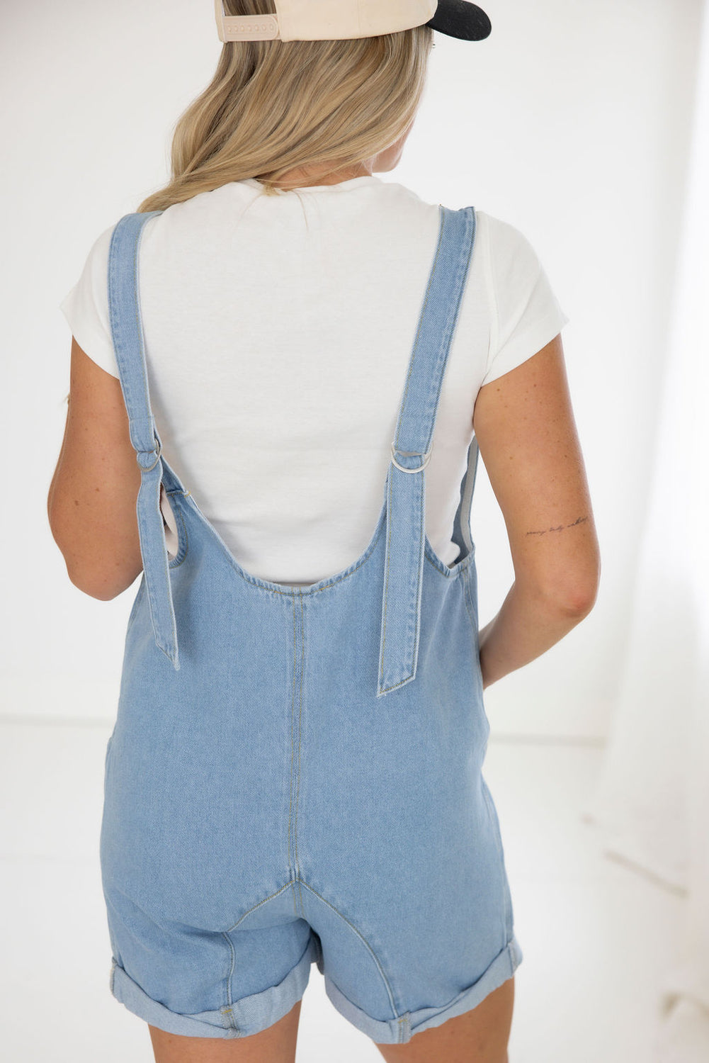 Kalissa Denim Romper