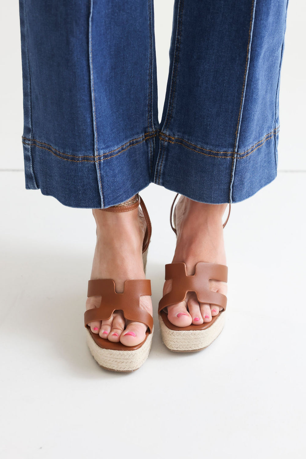 Leah Espadrille Wedge Sandal
